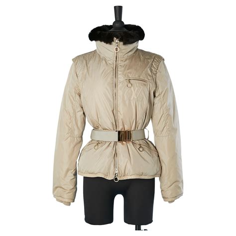 louis vuitton beige jacket